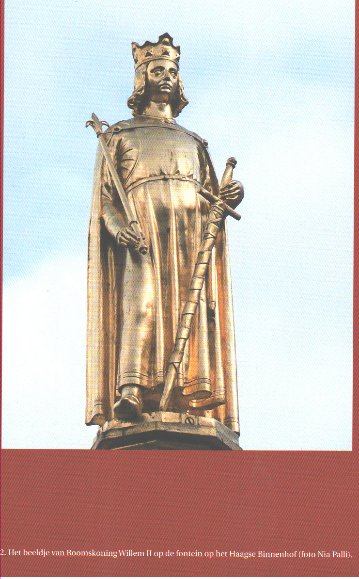 Byld fan hartoch Willem II op it Binnenhof